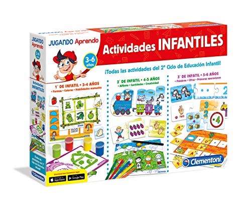 Clementoni-65557 - Actividades Infantiles - juego educativo a partir de 3 años