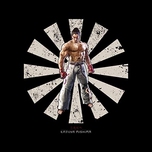Cloud City 7 Kazuya Mishima Retro Japanese Tekken Men's Sweatshirt
