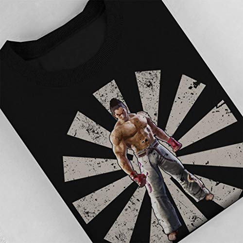 Cloud City 7 Kazuya Mishima Retro Japanese Tekken Men's Sweatshirt