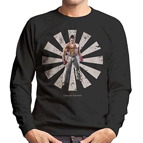 Cloud City 7 Kazuya Mishima Retro Japanese Tekken Men's Sweatshirt
