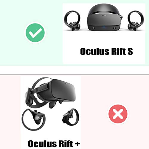 co2CREA Duro Viajar Fundas Caso Cubierta Estuche para Oculus Rift S PC-Powered VR Gaming Headset