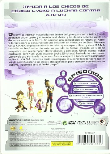 Codigo lyoko (1ªTemporada Vol.5) [DVD]