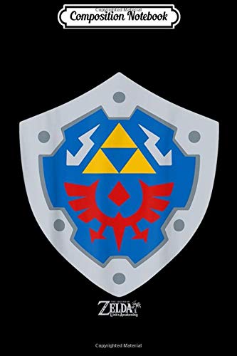 Composition Notebook: Legend Of Zelda Links Awakening Hylian Shield Logo  Journal/Notebook Blank Lined Ruled 6x9 100 Pages