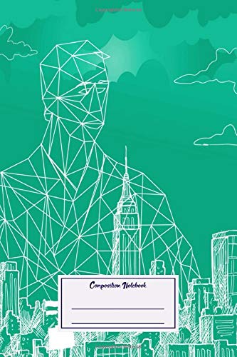 Composition Notebook: Minimalistic Digital Art Mens And Dreams (Composition Notebook, Journal) (6 x 9)