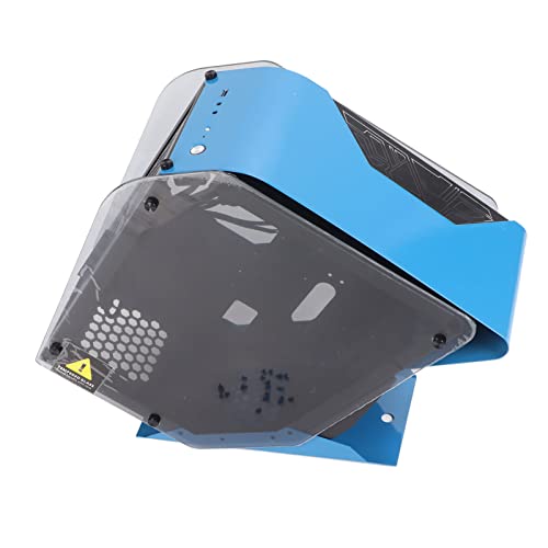 Computadora de Escritorio para Juegos, Diseño Transparente, Iluminación RGB, Chasis de Escritorio, Juegos, Alta Compatibilidad Interna para el Hogar Y la Oficina