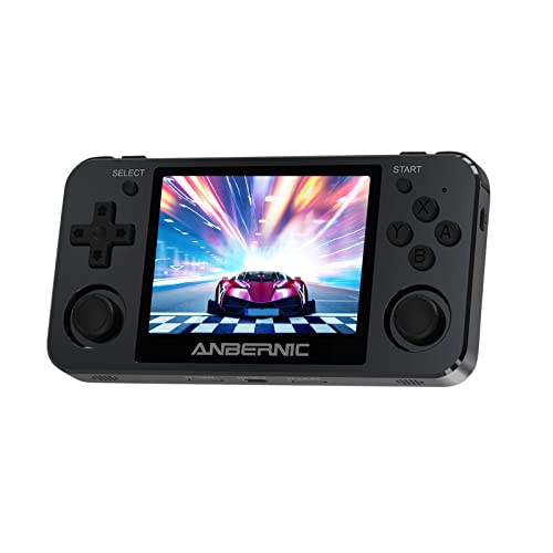 Consola de videojuegos RG351P Pantalla IPS de 3,5 pulgadas Reproductor de juegos portátil retro de bolsillo portátil para PS1 / N64 / PSP / DC / GB con más de 2500 juegos
