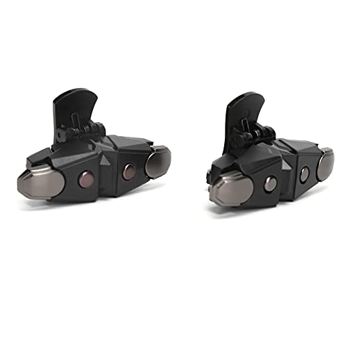 Controladores de juegos móviles, tirador sensible Controlador sensible Joysticks Apuntar y disparar Teclas de disparo Botón de disparo con clip para teléfono móvil Juego de disparos Botón auxiliar