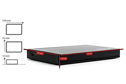 Core by CnMemory 80GB, USB 3.0, 2.5" Externe Festplatte, HDD - schwarz