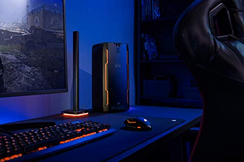 Corsair ONE a100 PC compacto para juegos CPU AMD Ryzen 9 3950X - 32GB DRAM Gráficos NVIDIA GeForce RTX 2080 Ti - 960GB SSD Memoria DDR4 CORSAIR VENGEANCE LPX 32 GB, Negro