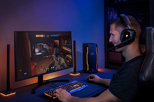 Corsair ONE a100 PC compacto para juegos CPU AMD Ryzen 9 3950X - 32GB DRAM Gráficos NVIDIA GeForce RTX 2080 Ti - 960GB SSD Memoria DDR4 CORSAIR VENGEANCE LPX 32 GB, Negro