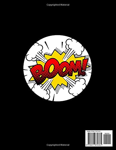Create Your Own Comic Book: Blank Comic Book For Kids Teens And Adults With Unique 120 Templates Draw Your Own Story & Graphic Novels (Comic Book Maker for Kids)
