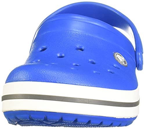 Crocs Crocband Unisex Adulta Zuecos, Azul (Bright Cobalt/Charcoal 4jn), 43/44 EU