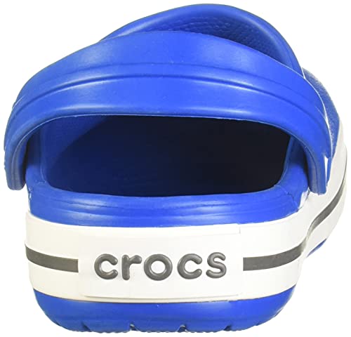 Crocs Crocband Unisex Adulta Zuecos, Azul (Bright Cobalt/Charcoal 4jn), 43/44 EU