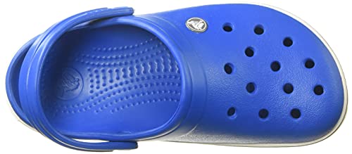 Crocs Crocband Unisex Adulta Zuecos, Azul (Bright Cobalt/Charcoal 4jn), 43/44 EU