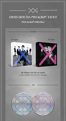 CROSS GENE [ZERO] 5th Mini Album Random CD+PhotoBook+Card