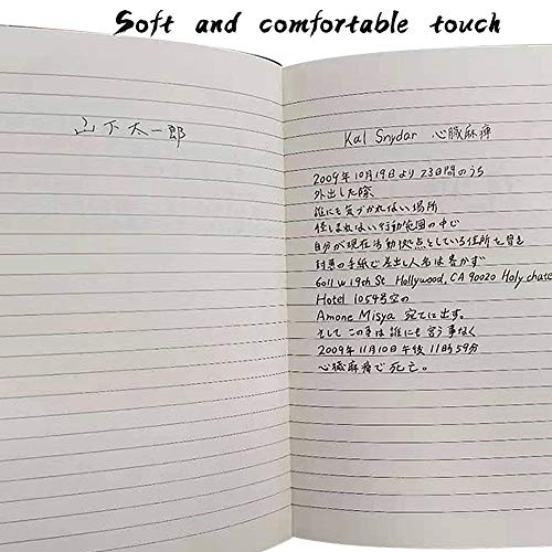 Cuaderno Death Note-JPYZ Cuaderno Ligero Death Note, Revista de Escritura de Anime para Papelería Escolar，No contiene bolígrafo