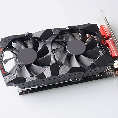 danziqumulaz Portable GTX 750 Ti Pci-e 3.0 Tarjeta gráfica discreta 2GB DDR5 128 bit HDMI-Compatible para Reproductor Profesional, Tarjeta gráfica