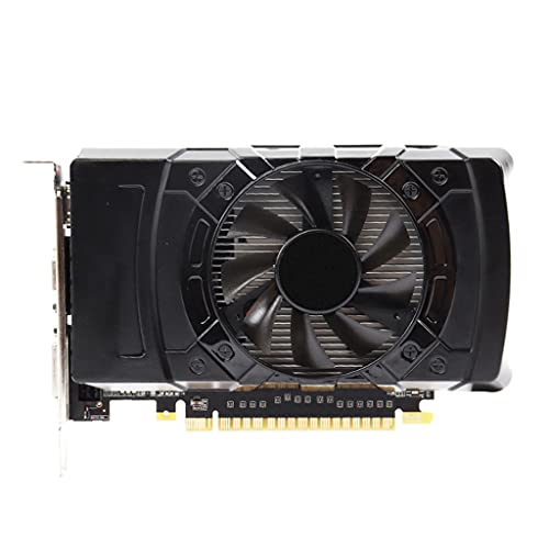 danziqumulaz Portable para NVIDIA GTX 750 Ti Pci-e 2.0 Tarjeta gráfica discreta 4GB DDR5 128 bit VGA Tarjeta de Video para Reproductor Profesional, Tarjeta gráfica