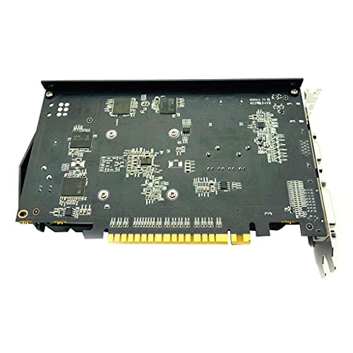 danziqumulaz Portable para NVIDIA GTX 750 Ti Pci-e 3.0 Tarjeta gráfica discreta 4GB DDR5 128 bit HDMI-Compatible para Reproductor Profesional, Tarjeta gráfica
