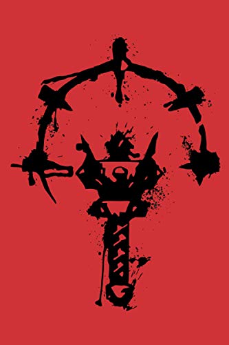 Darkest Dungeon Notebook: Minimalist Composition Book | 100 pages | 6" x 9" | Collage Lined Pages | Journal | Diary | For Students, Teens, and Kids | For School, College, University, School Supplies