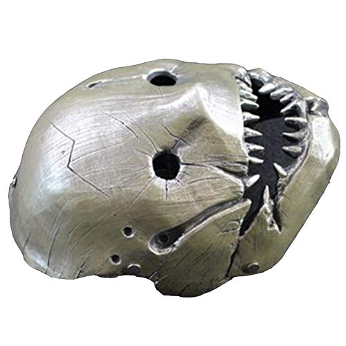 Dead Daylight The Trapper Mask, Game Daylight Trapper Mask Replica Evan MacMillan Resin Scary Full Face Mask Adulto, Halloween Party Cosplay, verde, Large