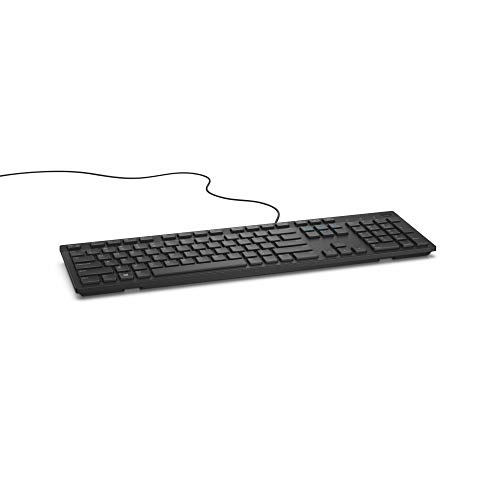 DELL KB216 - Teclado (USB, Universal, QWERTY, Internacional de EE.UU., Alámbrico, USB)