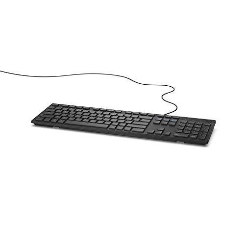DELL KB216 - Teclado (USB, Universal, QWERTY, Internacional de EE.UU., Alámbrico, USB)