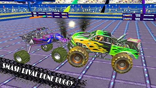 Demolition Monster Truck Derby Car Crash Stunt Destruction Simulator: Ultimate Death Racing Derby Car Crashing & Smashing Fun Games 2021 - Real Whirlpool Grave Digger Derby Car Smash Shooting 3D Games