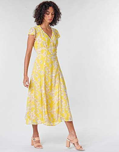 Derhy Canezou Vestido, Amarillo Amarillo 1, XL para Mujer
