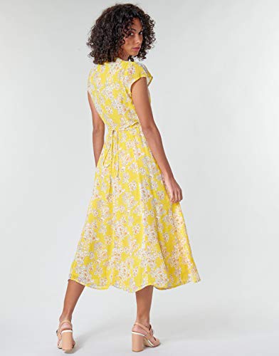 Derhy Canezou Vestido, Amarillo Amarillo 1, XL para Mujer