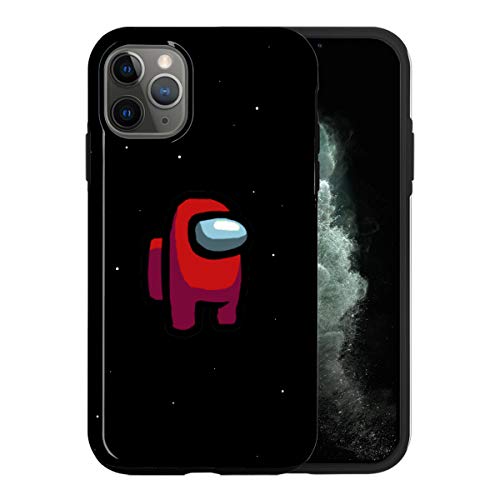 Desconocido Among Game Us iPhone 12 Mini Case, 31 crewmate in Cosmos Case For iPhone 12 Mini Protective Phone Cover, Abstract Funny Gorgeous [Double-Layer, Hard PC + Silicone, Drop Tested]