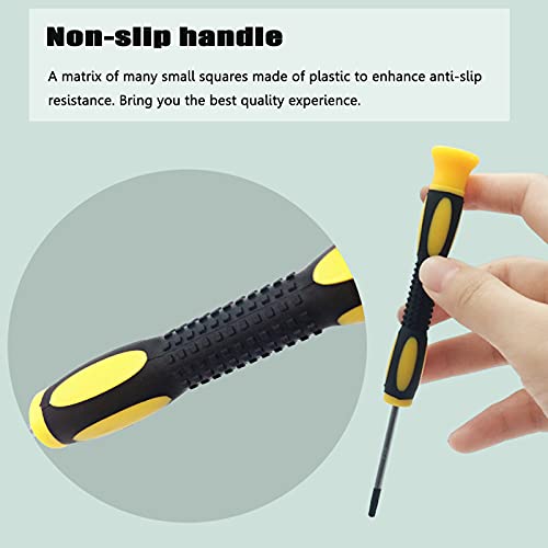 Destornillador de seguridad Torx T10 T10H Destornillador de seguridad TR10 compatible para PS3,PS4,Xbox,Xbox 360 S E,Xbox One S X, para Gaems Sentry, para Guitar Hero III Herramienta de reparación