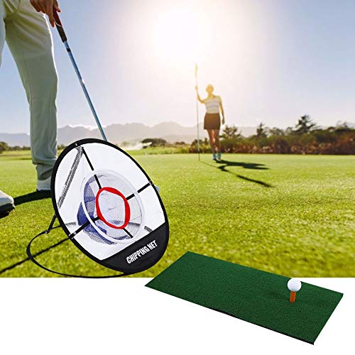 DEWIN Golf Net Practice,Golf Target Net Alfombrilla Juego de Entrenamiento de Uso en Interiores para Uso al Aire Libre,Práctica y práctica de Golf de Net Target para Golf
