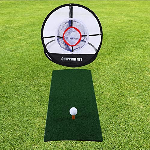 DEWIN Golf Net Practice,Golf Target Net Alfombrilla Juego de Entrenamiento de Uso en Interiores para Uso al Aire Libre,Práctica y práctica de Golf de Net Target para Golf