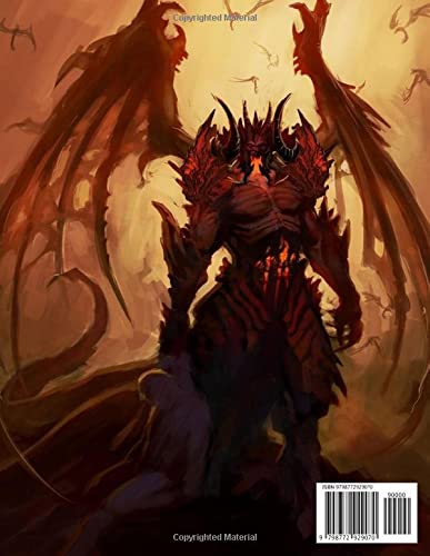 Diablo Coloring Book: Amazing gift for All Ages and Fans with High Quality Image.– 30+ GIANT Great Pages with Premium Quality Images.