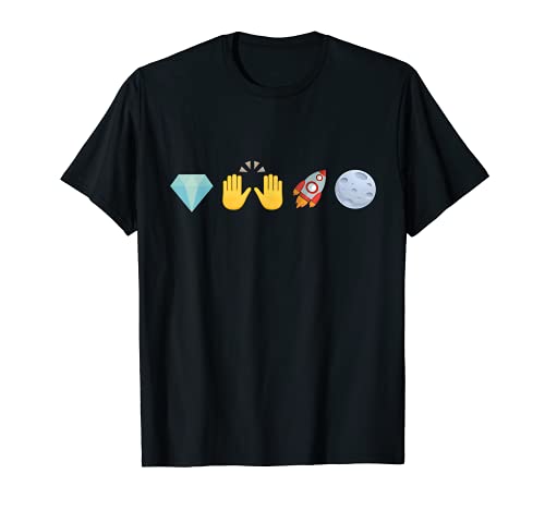 Diamond Hands Rocket To The Moon Stonk Juego Market Hold Camiseta