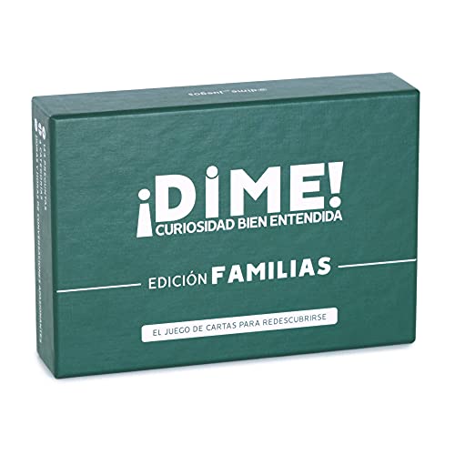 DIME Juego de Cartas en Familia - 144 Preguntas Originales y positivas para Dar rienda Suelta a Conversaciones apasionantes en Familia y para conocerse Mejor
