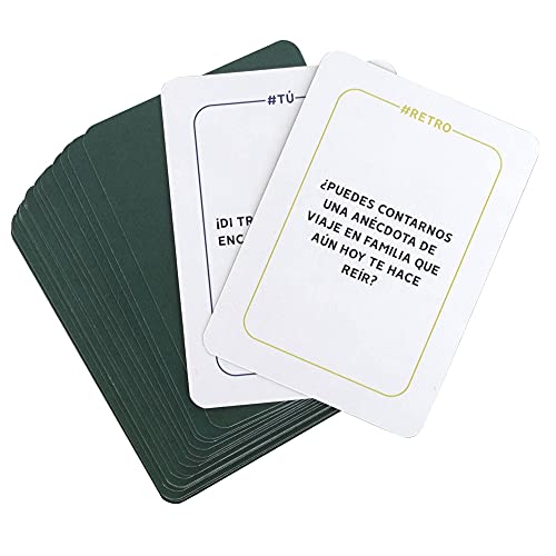 DIME Juego de Cartas en Familia - 144 Preguntas Originales y positivas para Dar rienda Suelta a Conversaciones apasionantes en Familia y para conocerse Mejor