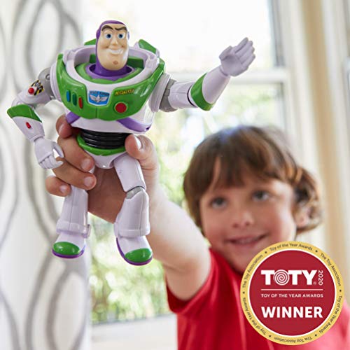 Disney Toy Story 4 Figura Buzz Lightyear, juguetes niños + 3 años (Mattel GGX33)