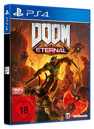DOOM Eternal inkl. Metal Plate (Exkl. bei Amazon) - PlayStation 4 [Importación alemana]