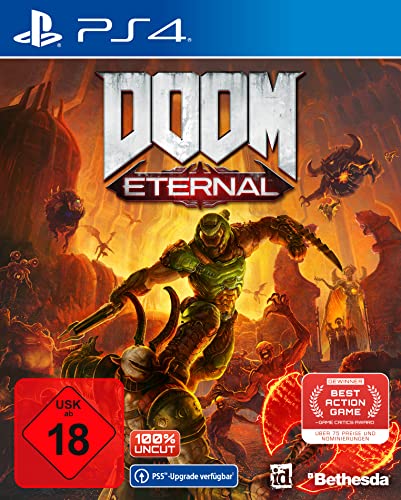 DOOM Eternal inkl. Metal Plate (Exkl. bei Amazon) - PlayStation 4 [Importación alemana]