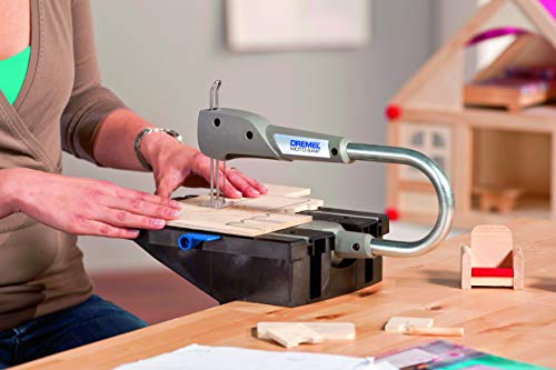 Dremel MS52 - Hojas finas para sierra de calar, Juego de accesorios de 5 hojas para motosierra MS20,12 mm profundidad de corte para laminar, cortar, esculpir en madera, plástico
