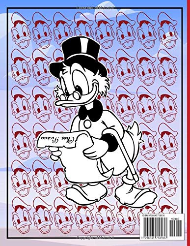 Duck Tales Coloring Book: Exclusive Duck Tales Coloring Books For Adults, Teenagers. (Gifted Adult Colouring Pages Fun)
