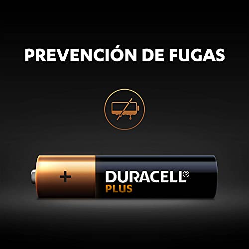 Duracell - NUEVO Pilas alcalinas Plus AAA , 1.5 Voltios LR03 MN2400, paquete de 24