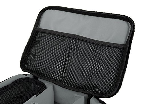 DURAGADGET Bolsa Acolchada Profesional Negra con Compartimentos e Interior en Gris para Videoconsola Sony Playstation Classic