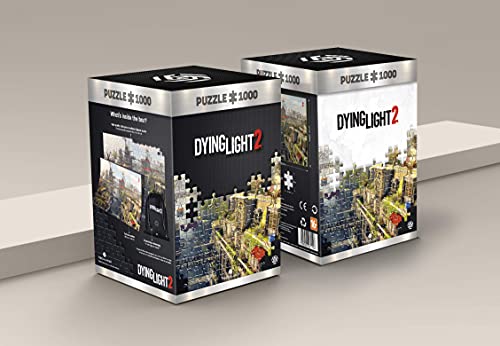 Dying Light City - Puzzle 1000 Piezas 68cm x 48cm | Incluye póster y Bolsa | Videojuego | Puzzle para Adultos y Adolescentes
