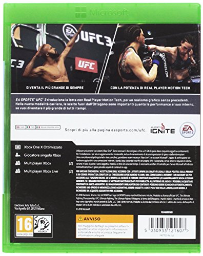 EA Sports UFC3 - Xbox One [Importación italiana]