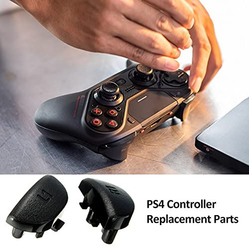 East buy Controladores Piezas de Repuesto, Piezas de Repuesto L1 L2 R1 R2 Botón y 2 resortes para 4 Controladores PS4