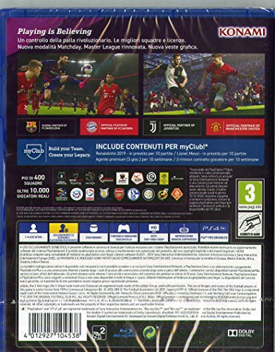 eFootball PES 2020 - - PlayStation 4 [Importación italiana]