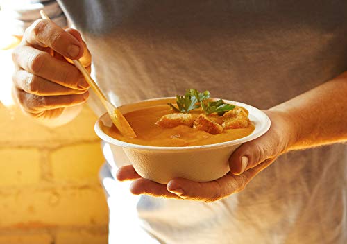 ekhõ The Wood Way! – Juego de 100 Cucharas de Madera Sostenible | Cubiertos Desechables Biodegradables, Ecológicos y Compostables | Cubertería para Llevar | Ideal para Fiestas, Picnic y Cumpleaños